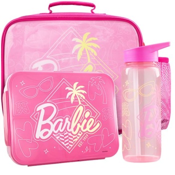 Dětská sada svačinového boxu Get Trend Barbie, 3dílná, 5l…