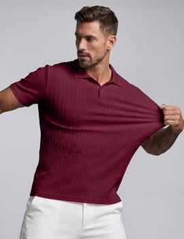 Pánske polotričko Elegancity vel.M červená