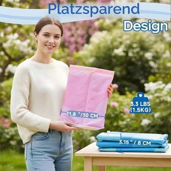 WAVYEASE Vylepšená přenosná vanička pro batolata – Skládací hluboká vanička pro děti, složení za