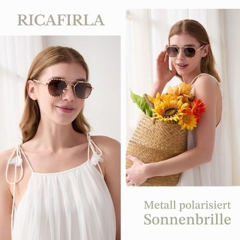 Polarizované pilotné slnečné okuliare pre mužov aj ženy, klasické retro trendy, UV ochrana, acetátové