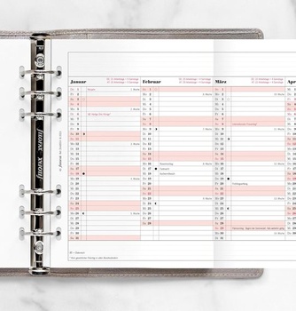 Filofax A5 Professional Ročný diár (nemecky) 2026