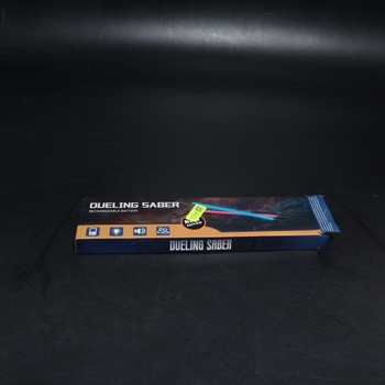 Svetelný meč pre deti, svetelný meč s nabíjaním cez USB-C, RGB 15 farieb 2 v 1 svetelný meč,