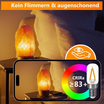E14 LED žiarovka do chladničky 2W teplá biela 2700K 250lm, balenie po 2 kusoch 2W teplá biela 2700K