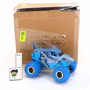 Monster Jam Oficiálne Megalodon Monster Truck 1:24 Zberateľská hračka odlievaná do auta pre deti od