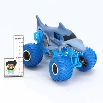 Monster Jam Oficiálne Megalodon Monster Truck 1:24 Zberateľská hračka odlievaná do auta pre deti od