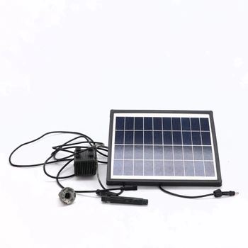 Účtovací 6W solární fontána pro venkovní použití s 3000mAh baterií solární jezírkové čerpadlo s