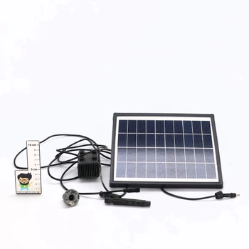 Účtovací 6W solární fontána pro venkovní použití s 3000mAh baterií solární jezírkové čerpadlo s