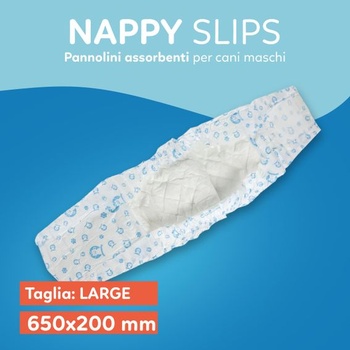 Hygienické plienky Aqpet pre psov s nastaviteľným lepiacim uzáverom, odolné voči zápachu, jednorazové