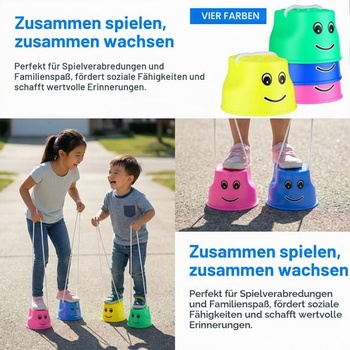 Angooly Sport Stilt hračka 4dielna sada chodúľ pre deti pre balansovanie, tréning rovnováhy pre
