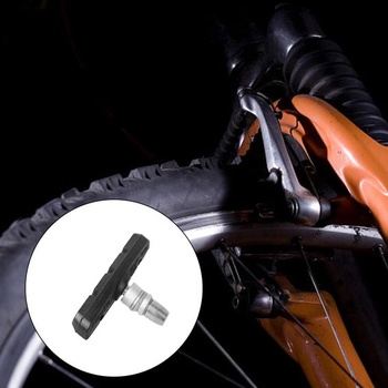 8 brzdových doštičiek V-Brake, brzdové čeľuste pre bicykle, ráfikové brzdy, dĺžka 70 mm,