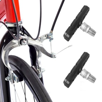 8 brzdových doštičiek V-Brake, brzdové čeľuste pre bicykle, ráfikové brzdy, dĺžka 70 mm,