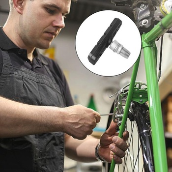 8 brzdových doštičiek V-Brake, brzdové čeľuste pre bicykle, ráfikové brzdy, dĺžka 70 mm,