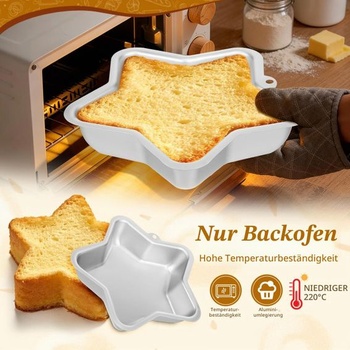 Forma na tortu Garneck s päťcípou hviezdou, formy na palacinky, formy na pečenie tort,