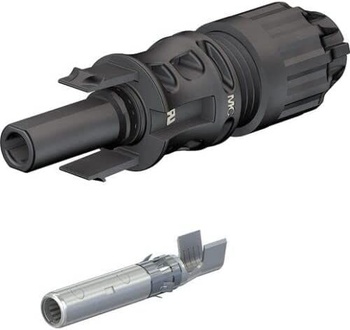 Stäubli MC4-Evo 2 zástrčka - zásuvka + zástrčka 4-6 mm² Typ 4 PV-KBT4-EVO 2/6II a 4 PV-KST4-EVO