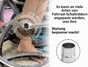 ZoeTekway 2dielny nástroj na demontáž kaziet a ozubených kolies, nástroj na opravu kaziet a ozubených kolies