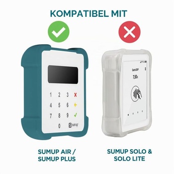Nárazuvzdorné ochranné puzdro MOBILIS pre platobný terminál SumUp Air - modré