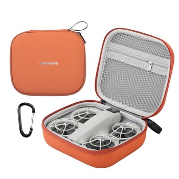 Neo Drone Bag, prenosná cestovná taška, púzdro pre príslušenstvo k dronom DJI Neo, oranžová