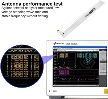 1 ks 5G LTE anténa s vysoce výkonným zesilovačem signálu - 18DBI SMA/TS9 všesměrová Wi-Fi anténa