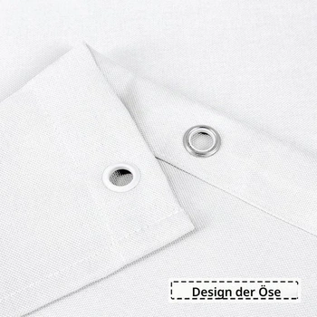 Sprchový záves LinTimes Flax Linen, 240 g/m², ťažká, široká látka, do kúpeľne s háčikmi, luxusná