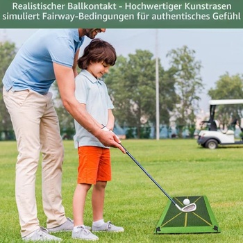 Golfová podložka, tréningová golfová podložka s okamžitou spätnou väzbou, prenosná pomôcka pre