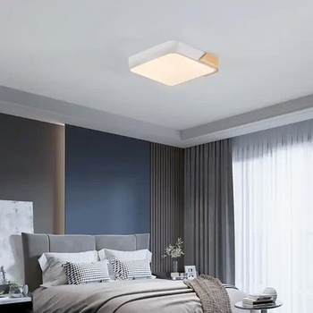 M Ledme - LED stropné svietidlo, štvorcové, 24W, s diaľkovým ovládaním, stmievateľné, 2700K-6500K,