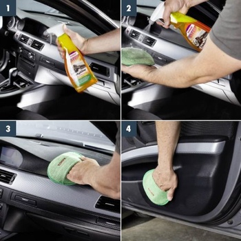 SONAX CockpitStar (750 ml) čistič kokpitu čistí a stará sa o všetky plastové diely v aute,