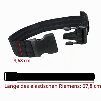 Stehenné puzdro IDOGEAR na nôž, stehenný popruh, vonkajšie EDC puzdro na nohu s rýchloupínacím