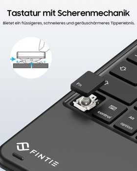 Bezdrôtová Bluetooth klávesnica FINTIE