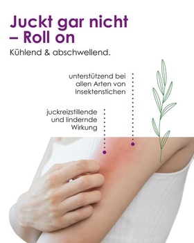 Nesvrbivý roll-on 10ml - Organický olej po bodnutí hmyzom 10ml (1 balenie)