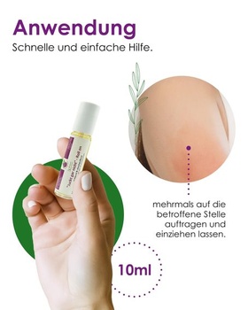 Nesvrbivý roll-on 10ml - Organický olej po bodnutí hmyzom 10ml (1 balenie)