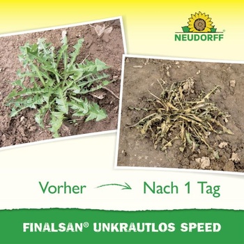 Neudorff Finalsan Weed-Free Speed ​​– Rýchlo pôsobiaci herbicíd proti burine, machu a riasam.