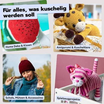 Gründl Funny Uni Chenille Wool, 2 klubíčka po 100 g, béžová