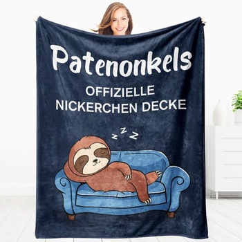Dárek pro kmotra, plyšová deka, dárky pro kmotra k…