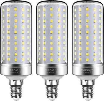 LED žiarovky Tebio, 3 ks, E14