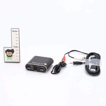 Avideo links HDMI audio extraktor, 4K @ 60Hz HDMI na optický Toslink SPDIF + 3,5 mm AUX stereo, HDMI