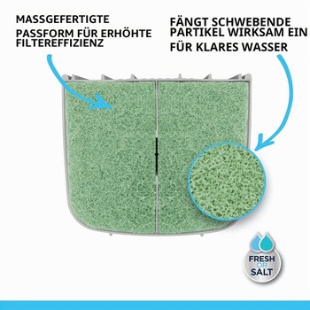 Fluval Odstraňovač fosfátů, pro externí filtry Fluval 307 a 407, balení 6 kusů, modrý