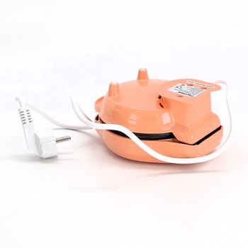 Bestron mini vaflovač na klasické vafle 10cm, malý vaflovač vrátane nepriľnavej vrstvy, ideálny