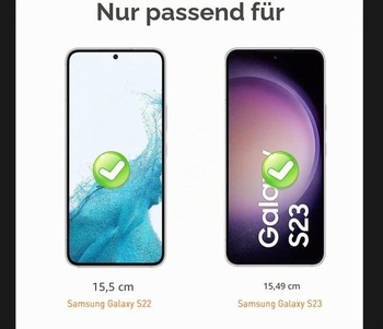 AOKUMA Ochranná fólie na displej pro Samsung Galaxy S22 5G, 【balení po 2 ks】 Sklo kompatibilní s