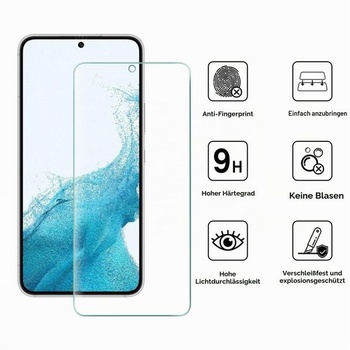 AOKUMA Ochranná fólie na displej pro Samsung Galaxy S22 5G, 【balení po 2 ks】 Sklo kompatibilní s