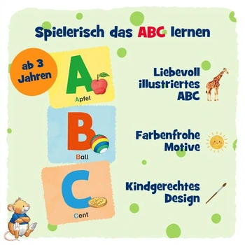 Leo Lausemaus Lernposter ABC A2 (42 x 60 cm)