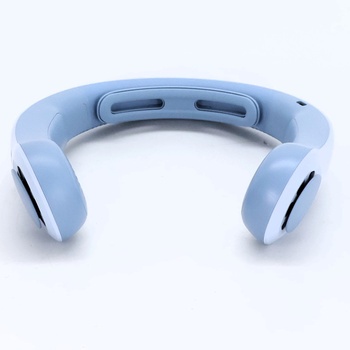 Přenosný ventilátor na krk JISULIFE, opora krku, hands-free použití, 5stupňové nastavení rychlosti,
