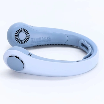 Prenosný ventilátor na krk JISULIFE, opora krku, hands-free použitie, 5-stupňové nastavenie rýchlosti,