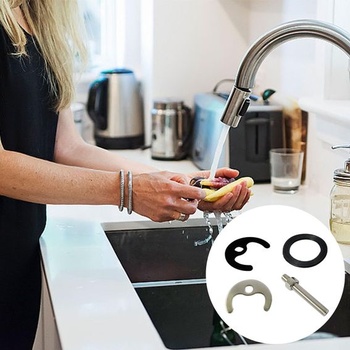 Příslušenství k montáži baterie, upevnění baterie, těsnění dřezové baterie, montážní sada pro jeden