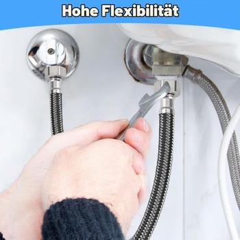 Pletená hadica z nerezovej ocele 304 1/2 palca, 2m flexibilná hadica 1/2 palca