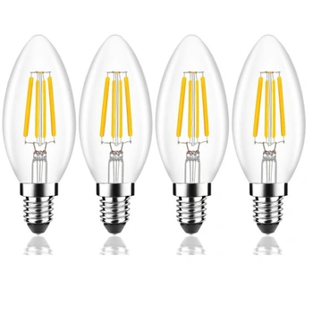 E14 LED žiarovka teplá biela, nahrádza 40W žiarovky, tvar…