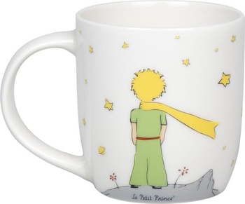 Hrnek z kostního porcelánu Knitz, vícebarevný, 200 ml, motiv: Malý princ