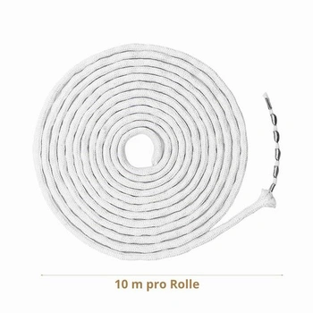 10m olovená páska na záclony, 300g silná olovená retiazka, hmotnosť záclony, hmotnosť závesu,