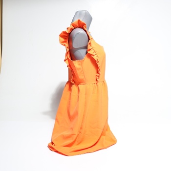 Dámske letné šaty oranžová