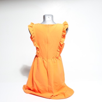 Dámske letné šaty oranžová