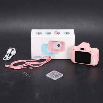 Dětský fotoaparát Faburo digitální růžový